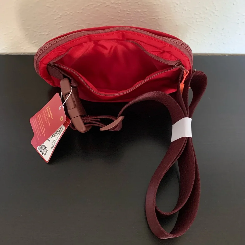 lululemon Lunar New Year Everywhere Belt Bag in Dark Red/Smoky Red Gold NWT New - Picture 12 of 16